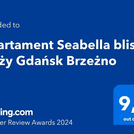 Daire Seabella Blisko Plazy Brzezno Gdansk